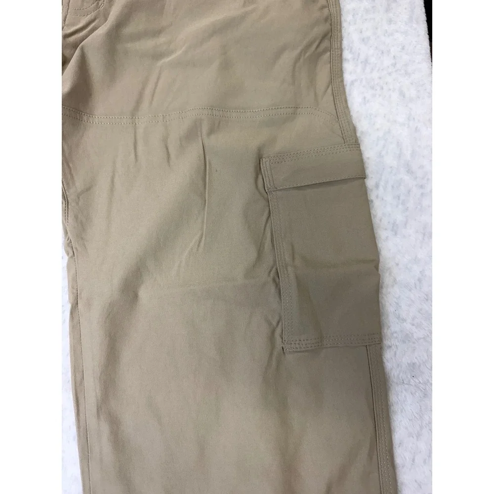 Prana Stretch Zion Slim Pant II Sandbar Tan Mens 42x30 Hiking Cargo 1969831 NEW